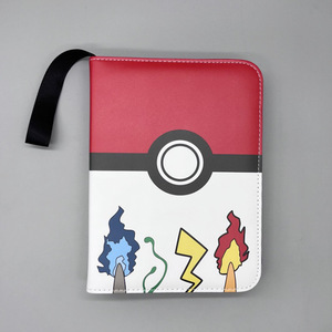 Hot Bán Pokemo Album Thẻ A4 4 Túi PU Da Dây Kéo Chất Kết Dính 50 Trang Cho Trẻ Em Thu Thẻ - Product Image 5