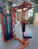Appareil de musculation professionnel réglable à charges guidées pour la poitrine et les bras, machine Pec Fly/Rear Delt
