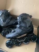 Patins à roulettes en fibre de carbone Seba-IGOR pour adultes, freestyle, slalom, FSK avec roues en PU pour le slalom en extérieur