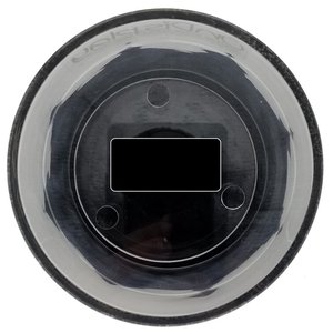 Uv-bảo vệ chữ ký pucks chủ hộp tròn Acrylic duy nhất Hockey Puck Tennis Bóng hiển thị trường hợp với Octagon đen cơ sở - Product Image 6