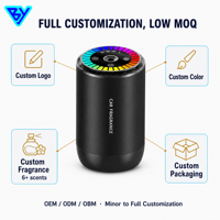 Diffuseur d'aromathérapie pour voiture personnalisé ODM, 50 ml, machine à pulvérisation à commande tactile, emballage personnalisé, parfum pour véhicule