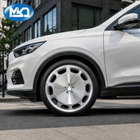 Jantes de voiture forgées en gros 6061-T6 de 18 à 22 pouces 5x114.3, jantes en alliage pleines et polies, grandes jantes creuses OEM ODM pour berlines et SUV de luxe