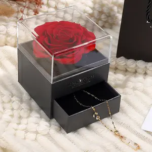 Campioni gratuiti set di scatole di spedizione per scatole di fiori di lusso