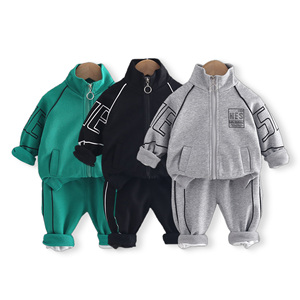 Baby Boy 3-Piece French Terry Jacket Outfit Set - Blue | Carter's