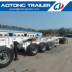 20ft 40ft B double combinaisons conteneur châssis <span class=keywords><strong>remorque</strong></span> combo tracteur superlink semi-<span class=keywords><strong>remorque</strong></span> interlink conteneur <span class=keywords><strong>remorque</strong></span> - Product Image 2