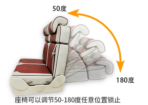 مقعد ثلاثي قابل للطي للمركبات الترفيهية مع أحزمة أمان ثلاثية النقاط، من المصنع مباشرة - Product Image 6
