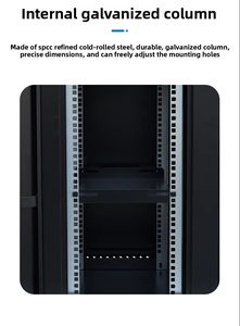 Armoire de serveur et de réseau Saipwell 9U en acier laminé à froid, armoire de serveur sur pied - Product Image 6