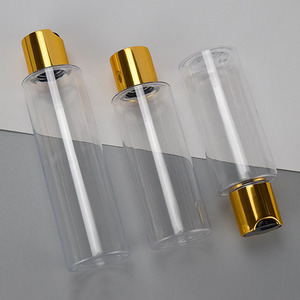 Bouteilles de Toner en Plastique PET 100ml 120ml 150ml avec Bouchon Disque Doré pour Gel Douche, Cosmétiques, Lotion, Nettoyant Corps, Bouchon à Vis pour Shampoing - Product Image 6