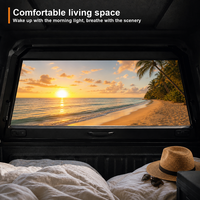 Accessoires pour camionnette 4x4 Zhenghui, toit rigide, auvent, topper, camping-car imperméable pour BYD SHARK 2024+, coque en aluminium prête pour l'aventure