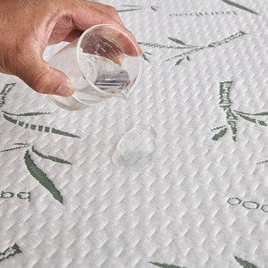 Custom <strong>Protector</strong> De Colchon Washable Noiseless Anti slip Towel Water Proof Waterproof Bed Mattress Cover <strong>Protector</strong> - Product Image 4