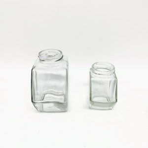 Al por Mayor, Personalizar Frascos de Vidrio Hexagonales para Dulces/<span class=keywords><strong>Miel</strong></span>/Alimentos/Jugos - Product Image 5