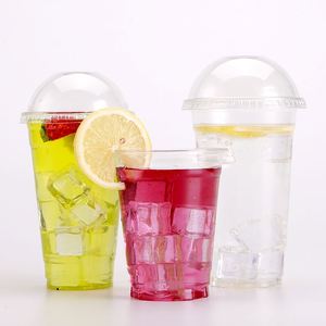 Vasos Desechables de Plástico PET Transparente Ecológicos con Logotipo Personalizado de 89 mm para Café, Té Boba y Jugos - Tamaños de 10/12/14/16/20/24 oz - Product Image 4