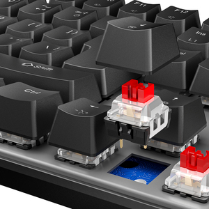 Meetion MK006Pro Red Switch <span class=keywords><strong>Gaming</strong></span>-Tastatur 75% Gamer Teclado Compact RGB Hintergrund beleuchteter Computer PC Kabel gebundene mechanische Tastaturen - Product Image 6