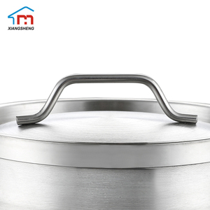 16QT <strong>Stainless</strong> <strong>Steel</strong> Brazier/Braising <strong>Pot</strong> Large Cookware Soup <strong>Pot</strong> Frying <strong>Pan</strong> - Product Image 4