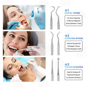 <span class=keywords><strong>Unit</strong></span>à Dentale Ortodontica OEM con Alimentazione Manuale, Set di 6 Strumenti di Qualità per Terapia Orale e Accessori - Product Image 3