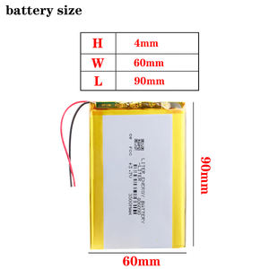 3500mah 406090 3,7 V wiederauf ladbarer Lithium-Ionen-Akku Li-Polymer-Li-Po-Akku - Product Image 2