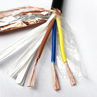 Cable de Control Apantallado H05VV5-F H07VV5-F RVVP 10 12 16 20 24 Hilos 0.2-0.75mm² Cobre PVC CE 300/500V 450/750V
