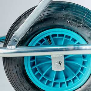 Carretilla <span class=keywords><strong>de</strong></span> Plástico Resistente <span class=keywords><strong>de</strong></span> 100L <span class=keywords><strong>de</strong></span> Primera Calidad para Construcción Industrial - Product Image 6