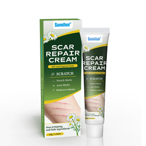 Crème cicatrisante pour brûlures à la camomille |   Récupération rapide pour les cicatrices anciennes et nouvelles, usage externe de qualité médicale - Product Image 1