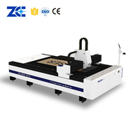 Machine de découpe laser à fibre de type portique grand format ZC-6025H, prend en charge les formats graphiques AI BMP PLT, découpe de métaux et d'acier, 3000W-6000W