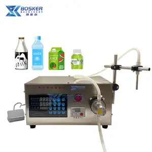 BSK-MZY01 usine prix bureau pompe magnétique jus de fruits lait soda eau machine de remplissage