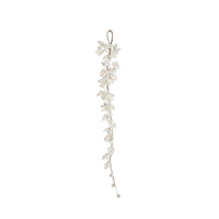 Perles de glace en plastique transparentes en forme de goutte d'eau pour Noël, décorations suspendues pour arbre, guirlande de lustre, pendentifs, décorations d'hiver pour fêtes et maison