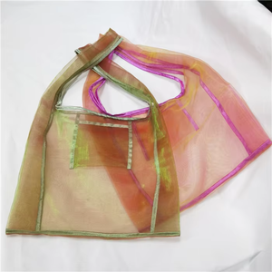 Bolsa de Organza Translúcida Personalizada, Bolsas de Compras, Bolsos de Mano de Moda, Bolsa de Regalo de Material de Organza - Product Image 2