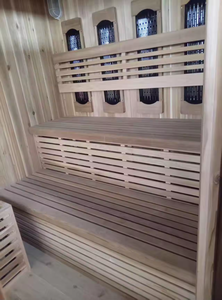 Nouvel Arrivage, Vente Chaude : Sauna à Granulés de Bois Grande Taille, Infrarouge et Électrique, avec Bain Froid et Réservoir d'Eau, Poêle Intégrée - Product Image 6