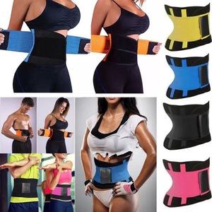 Waist Trimmer <b>Elastic</b> Breathable Cotton Support <b>Belt</b> For Waist Shaping Fitness Workout Black - Product Image 2