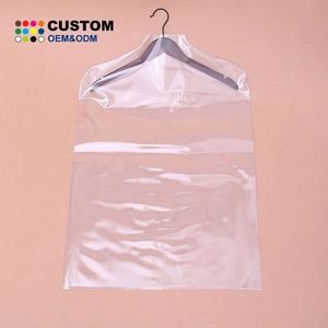 Large <b>Clear</b> PVC Fashionable Hanging Garment Bags for Closet Storage Dustproof Water Resistant <b>Coat</b> Protector Suit Clothes Rack - Product Image 1