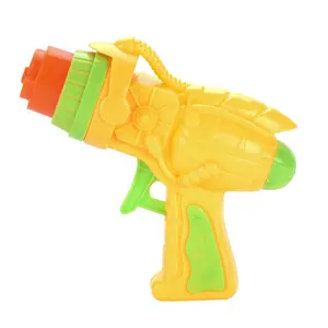 INS new trend plastic space gun with light gyro & flying saucer unique ufo pp space gun