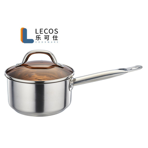 LECOS Factory – Nouvelle marmite à lait à <span class=keywords><strong>induction</strong></span> multifonction en acier inoxydable avec couvercle, personnalisable avec logo, pour cuisine - Product Image 3