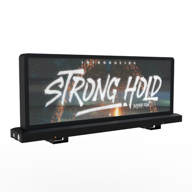 Outdoor P2.5 P3 P4 LED Car Top Screen 4000nits Brightness Digital Signage and Displays 4G Wifi LED Customized Screen