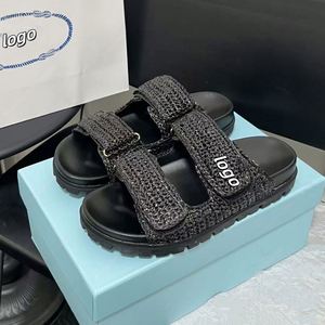 2025 Trending Luxury Designer slippers Men 5A Quality Casual Shoes Women Designer slippers High Quality Fashion <b>Slide</b> Sandals - Product Image 3