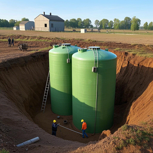 Tanque de almacenamiento FRP Perfume Nutrición animal para operaciones agrícolas Beber agua Uso doméstico Hoteles tanque de almacenamiento de perfume - Product Image 2