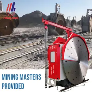 HUALONG Stone quarry machinery 2QYKZ-3600 high efficient quarry mining stone block cutting machine with powerful permanent motor
