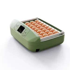 Incubadora de huevos HHD 32, totalmente automática, cuenta atrás, D