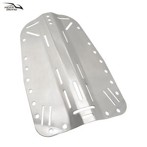 KEEP DIVING BB 807 pour BCD, plaque dorsale de plongée technique en acier inoxydable poli miroir, réservoir simple/double, équipement professionnel - Product Image 5