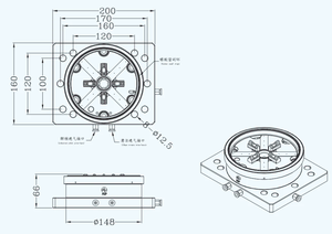 Mandrin de centrage automatique 3 axes précis CNC XinDian-<span class=keywords><strong>EROWA</strong></span> A150 - Product Image 3