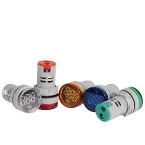 Fréquencemètre numérique ST16HZ 20-75Hz 22mm, affichage LED simple, fréquencemètre Hertz, type rond, alimentation 80-500VAC, indicateur Z35 - Product Image 6