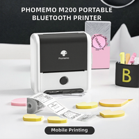 Impresora de Etiquetas Térmica Phomemo M200 para Computadora, Android, iOS, Windows, MAC OS, para Etiquetas de Envío, Códigos QR