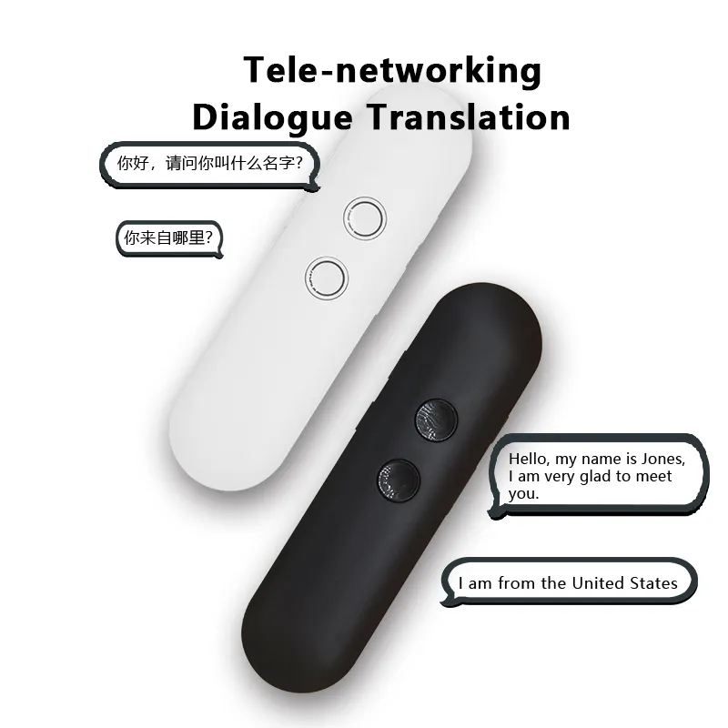 Traductor inteligente T4 de bolsillo, traductor instantáneo de voz en tiempo Real con 43 idiomas