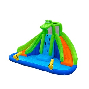 Intéressant Gonflable Bounce House <span class=keywords><strong>Trampoline</strong></span> Combo Chateau Gonflable <span class=keywords><strong>Toboggan</strong></span> Gonfler Party Castle - Product Image 3