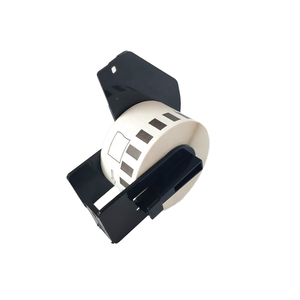 Para etiquetas de película térmica compatibles con <span class=keywords><strong>Brother</strong></span>, carrete de 22211 DK 570 para impresoras de etiquetas <span class=keywords><strong>QL</strong></span> 700 <span class=keywords><strong>580N</strong></span> 800 810 1050 W 820NWB 1060N - Product Image 1