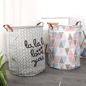 Organizador de lona personalizado, bolsa de almacenamiento de <span class=keywords><strong>ropa</strong></span> <span class=keywords><strong>sucia</strong></span>, plegable, 35 estilos - Product Image 1
