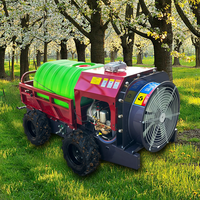Pulvérisateur télécommandé tout-terrain 200L à portée ultra-large avec agitation par reflux pour pesticides