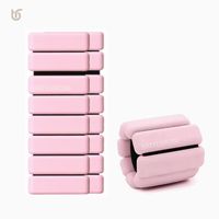 Bandes de cheville en silicone personnalisées avec logo, blocs carrés pour la pratique de la danse des filles, renforcement du tronc, kit d'accessoires personnalisés SH-01