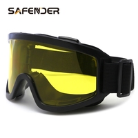 Lunettes de sécurité industrielle certifiées ANSI Z87.1 Anti-buée Anti-rayures Construction en polycarbonate et nylon EN166 Protection des yeux
