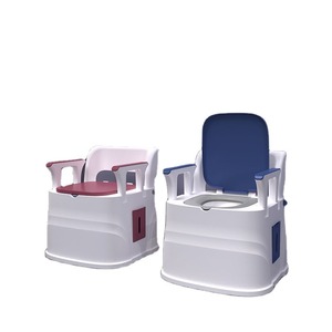 OLF High Quality Height Adjustable Folding Toilet <b>Chair</b> Commode <b>Chair</b>, With 2 in 1 Commode Pot - Product Image 1