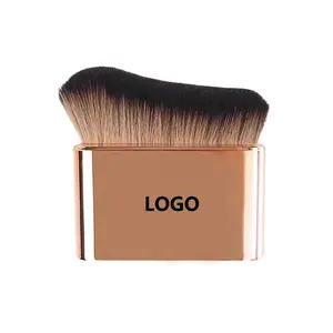 Body foundation blender Makeup Brush for Blending Liquid Foundation High Density Face Kabuki Brush rose gold